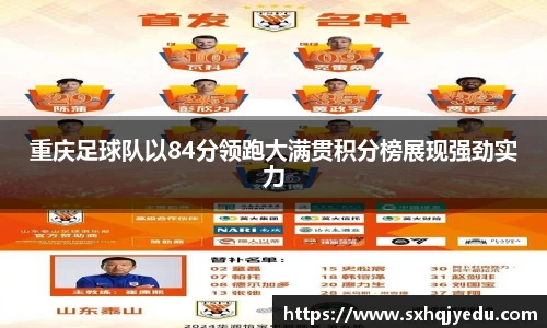 重庆足球队以84分领跑大满贯积分榜展现强劲实力
